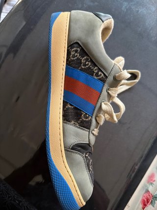 Zapatillas Gucci Beige y Gris
