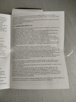 Smart Band Xiaomi Mi Band 6 Negra/Azul