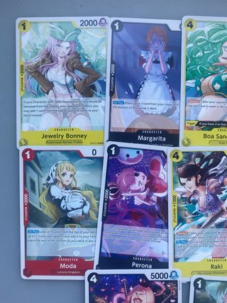 Lote Cartas One Piece