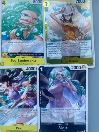 Lote Cartas One Piece