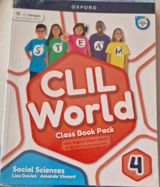 Libro Social Sciences CLIL World 4° primaria