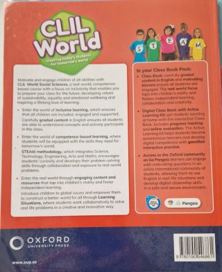 Libro Social Sciences CLIL World 4° primaria