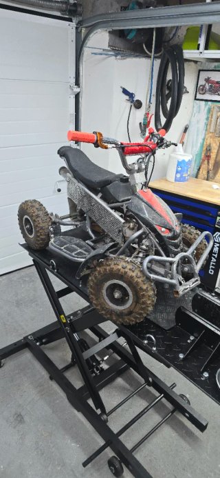 Miniquad motor roto