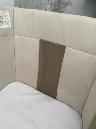 Cuna de colecho color beige Chicco