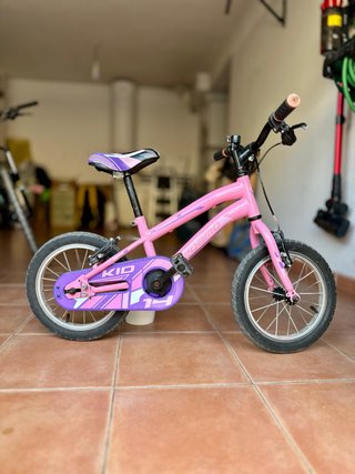 Bicicleta infantil 14 rosa