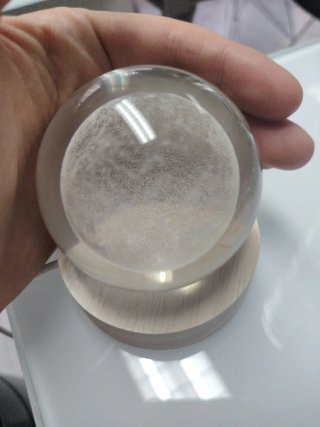Lámpara esfera universo LED