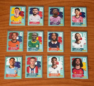STICKERS MUNDIAL 2026 - PANINI - LOTE ESTRELLAS