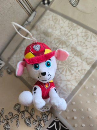 Peluche portachiavi cane Marshall Paw Patrol