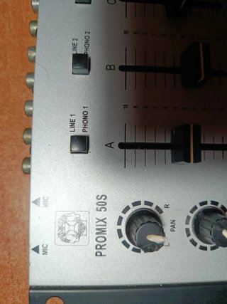 PROMIX 50S Mezclador 3 Canales