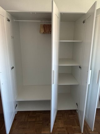 Armario Blanco con Espejo | Casi Nuevo. NEGOCIABLE