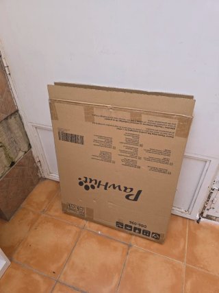 Pawhut Barrera Seguridad Perros 74-147cm
