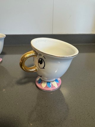 Tazas Chip Bella y Bestia (Set 4)