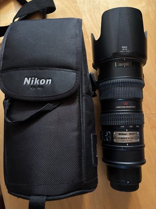 Objetivo Nikon AF-S VR-Nikkor 70-200mm f/2.8