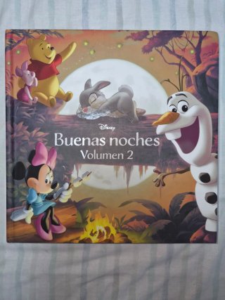 Libro cuentos Disney. Buenas noches. Volumen 2