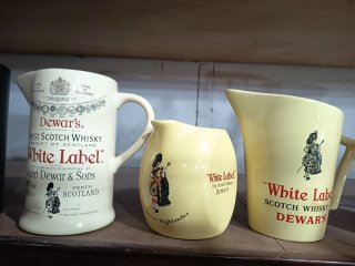 Jarras whisky de cerámica