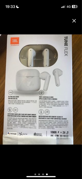 Auriculares sin estrenar JBL Tune Flex
