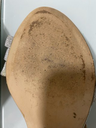 Sandalias Botticelli Plateadas Talla 37