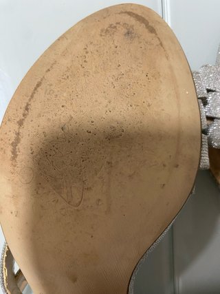 Sandalias Botticelli Plateadas Talla 37