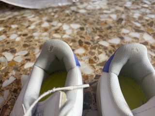 Zapatillas Adidas Blancas y Azules