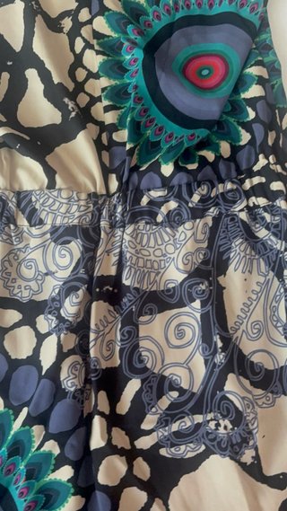 Vestito Desigual Taglia M Multicolor