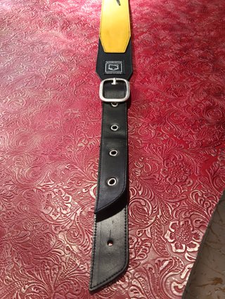 Correa de guitarra de cuero