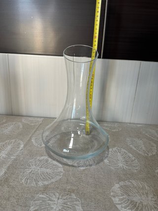 Decantador de vino de cristal