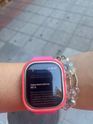 Apple Watch Ultra Rosa y Plateado