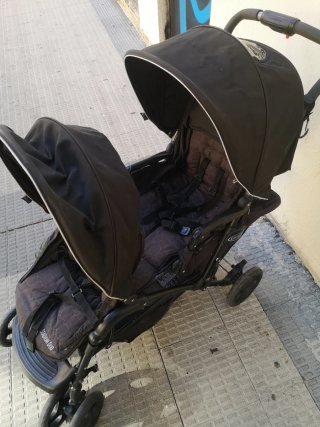 Silla gemelar Graco Stadium Duo Negra