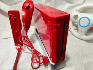 Consola Wii Roja Completa + Accesorios