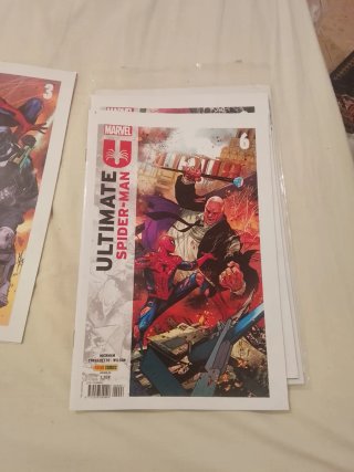 Colección Spider-man ultimate 1,2,3,5,6, 2024