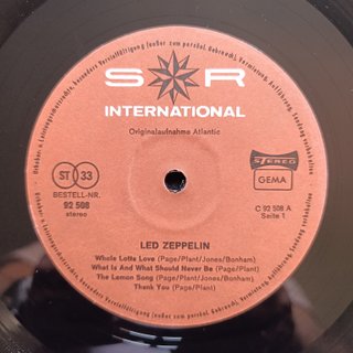 Led Zeppelin LP Originalaufnahmen