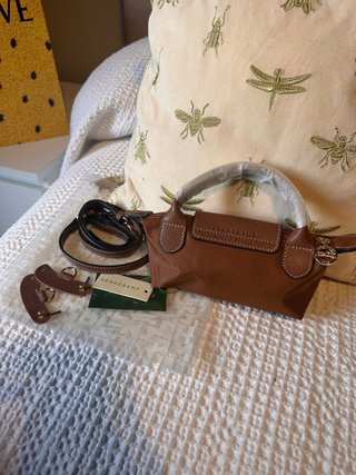 Longchamp Le Pliage XS Coñac