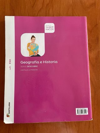 Libro de Geografía e Historia 1 ESO : Saber Hacer