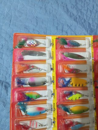 30 Cucchiaini da Pesca Assortiti