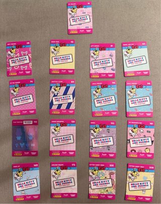 Cartas Coleccionables Hello Kitty and Friends