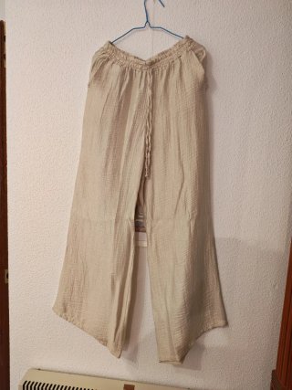 Pantalón beige talla única