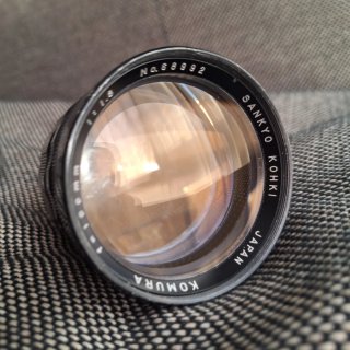 Objetivo Komura Sankyo Kohki 100mm f/1.8 Montura M