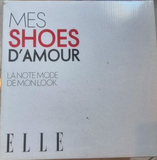 Scarpe décolleté slingback rosse e nere