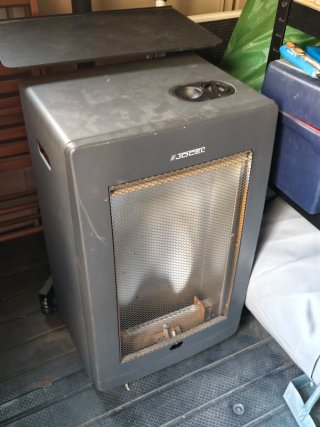 Estufa de Gas JOCEL Gris