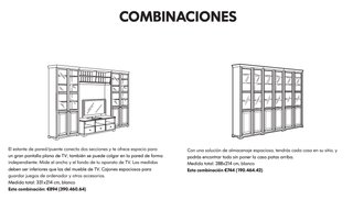 Librería LIATORP Ikea Blanca
