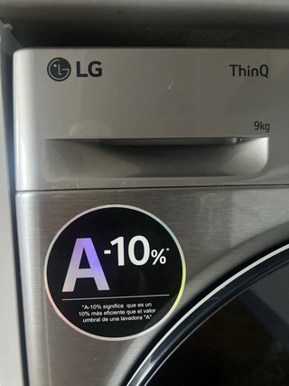 Lavadora LG ThinQ 9kg