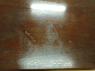 Mesa antigua de madera, largo1,30x0,79x0,75