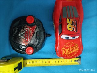 Coche teledirigido Rayo McQueen Cars