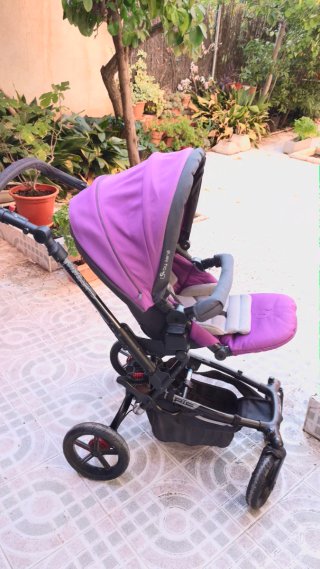 Carrito bebé Jane Rider trio Morado