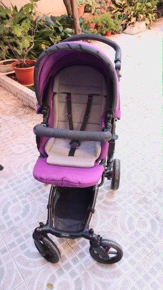 Carrito bebé Jane Rider trio Morado