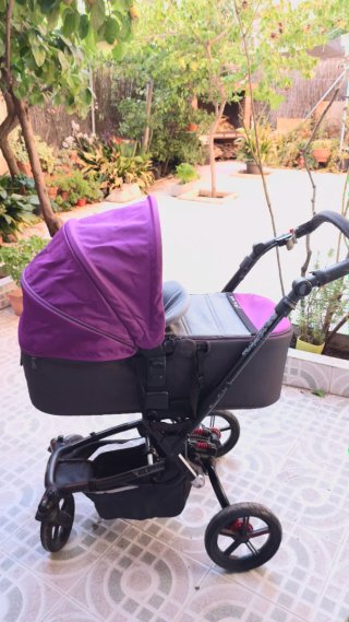 Carrito bebé Jane Rider trio Morado