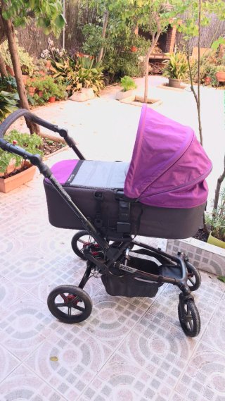 Carrito bebé Jane Rider trio Morado