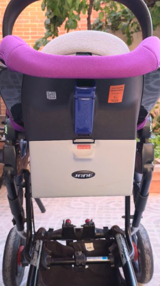 Carrito bebé Jane Rider trio Morado