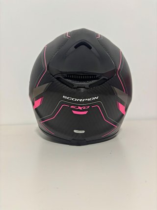 Casco Scorpion EXO 1400 Air Negro Rosa