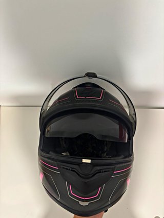 Casco Scorpion EXO 1400 Air Negro Rosa